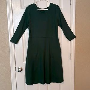 Dark Green Roolee Mom Nursing/Maternity Sweater Dress Large